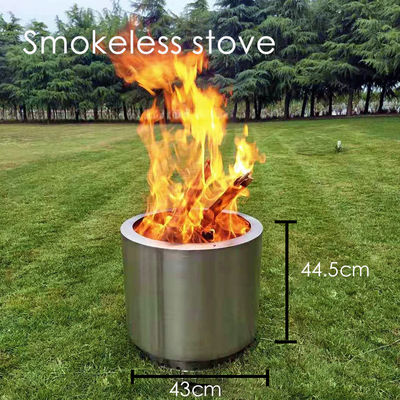 Non-rusting Finishing Portable Stainless Steel BBQ Stove for Camping and Fire Pits