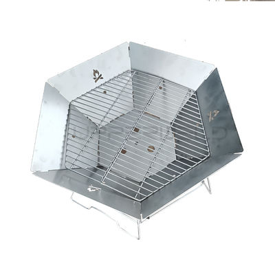 Outdoor Camping Fire Pit Charcoal Stove for Garden Picnic and Hiking Accessories