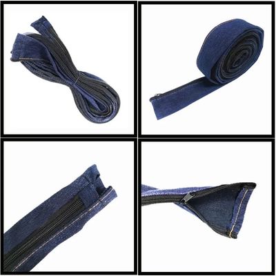 Welding Protection Blue Fire Resistant Denim Jacket for Cable Cover TIG Welding Torch