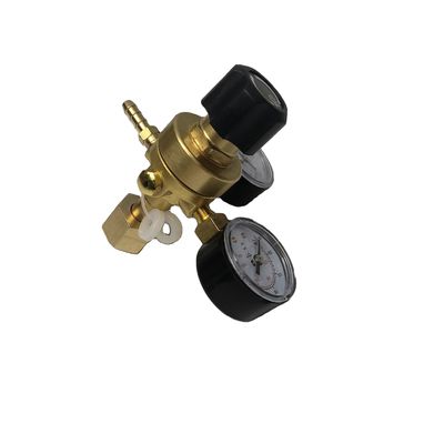 Adjustable Gas Pressure Regulator with Brass Bar Body Material and Double-Head Design