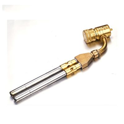 UP2000-2D Gas Brazing Burner for BBQ Burnerd mapp Hand Propane Torch 1400C Temperature