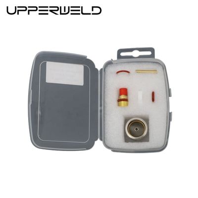 TIG ACCESSORIES Gas Lens Wedge Collet and Pyrex Glass Nozzle for WP9 20 Welding Torch