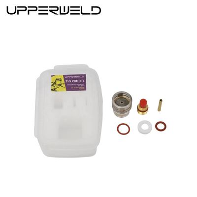 TIG ACCESSORIES Gas Lens Wedge Collet and Pyrex Glass Nozzle for WP9 20 Welding Torch