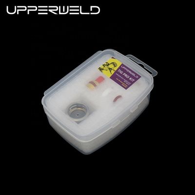 TIG ACCESSORIES Gas Lens Wedge Collet and Pyrex Glass Nozzle for WP9 20 Welding Torch