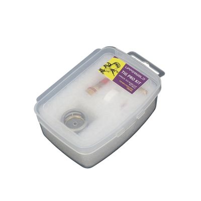 Gas Lens Wedge Collect Pyrex Glass Cup Kit 2.4mm Clear for WP17 18 26 Welding Torch