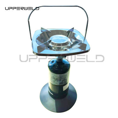 Sport Type Camping Hiking Portable Alloy Steel Propane Stove with Adjustable Burner