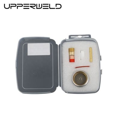 WP17 18 26 Tig Consumables Torch Gas Lens Wedge Collect Pyrex Glass Cup Kit 0.05kg 2.4mm