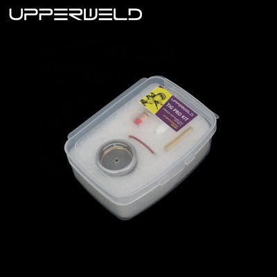 WP17 18 26 Tig Consumables Torch Gas Lens Wedge Collect Pyrex Glass Cup Kit 0.05kg 2.4mm
