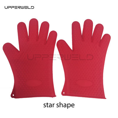 Cooking/Baking/Barbecue High Temperature Resistant Silicone Mittens and BBQ Tools Kit