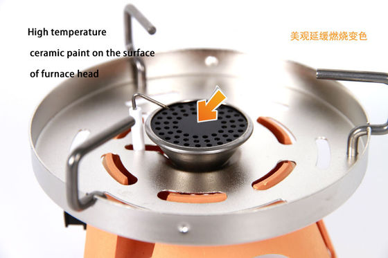 1kg Portable Pot Jet Burner Set Backpacking and Camping Stove System with Stove Head