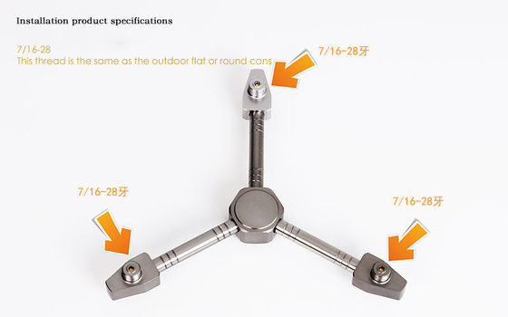 1kg Outdoor Camping Stove Head Converter Self-Closing Aluminum Alloy Adapter Cylinder