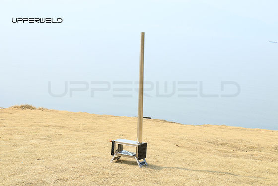 Outdoor Heating Stove Portable Wood Charcoal Folding Stove 304 Stainless Steel for Camping