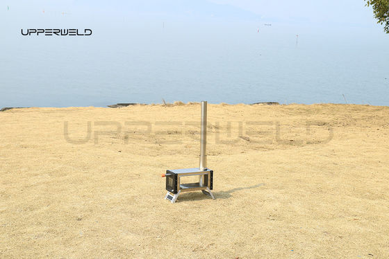 Outdoor Heating Stove Portable Wood Charcoal Folding Stove 304 Stainless Steel for Camping