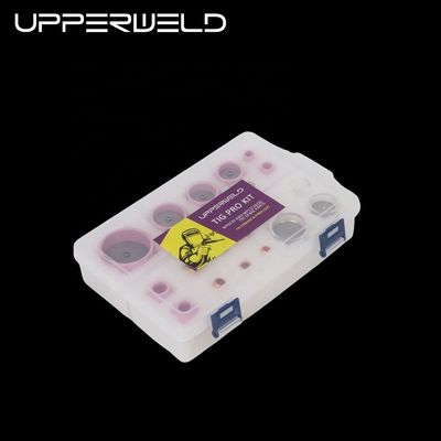 Gas lens wedge collect Glass Cup and Ceramic Tig Welding Nozzle set ideal for welding