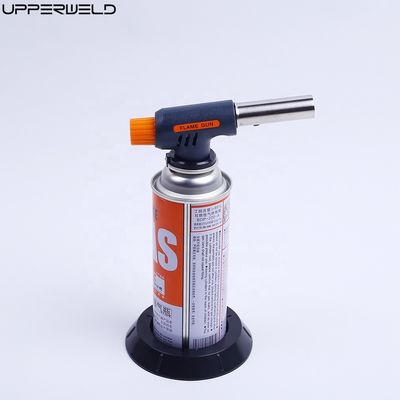 112g Upper Adjustable Flame Gun Butane Blow Torch for Heating Torch and Cooking Torch