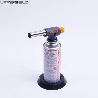 112g Upper Adjustable Flame Gun Butane Blow Torch for Heating Torch and Cooking Torch
