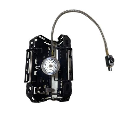 17*4*9cm Stocked Outdoor Gas Stove Portable Camping Stove with Push Button Valves