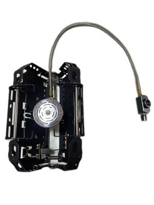 17*4*9cm Stocked Outdoor Gas Stove Portable Camping Stove with Push Button Valves