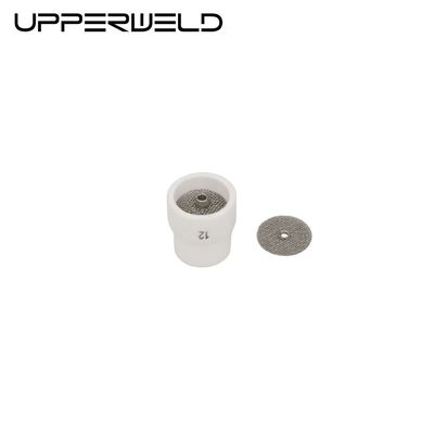 0.05kg Glass 2.4mm WP17 18 26 12 53NQCN Ceramic Tig Welding Cups for Tig Torch Consumables