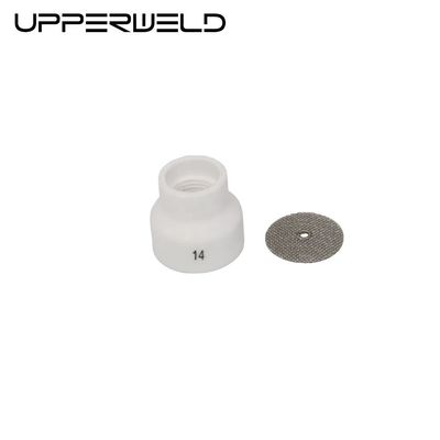 0.05kg WP17 18 26 14 53NQCN Ceramic Tig Welding Cups for Tig Consumables Torch 2.4mm