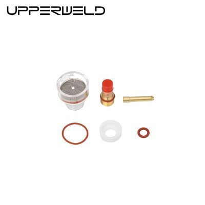 Large Champagne Clear Nozzle Kit WP17 18 26 Gas Lens Wedge Collect for Tig Consumables