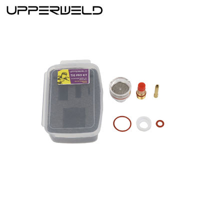 Large Champagne Clear Nozzle Kit WP17 18 26 Gas Lens Wedge Collect for Tig Consumables