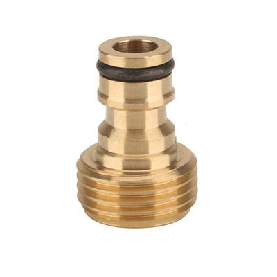 Brass Garden Hose Quick Connector 3/4 Inch GHT Male and Female Water Hose Fittings