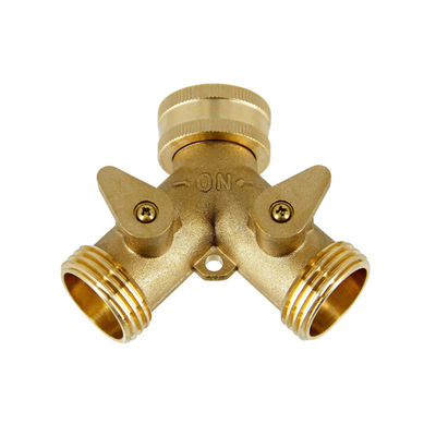 Brass Garden Hose Quick Connector 3/4 Inch GHT Male and Female Water Hose Fittings