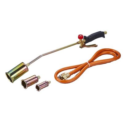 Revolutionize Your WELDING Process with Propane Weed Torch Burner 3 Nozzles and Hose