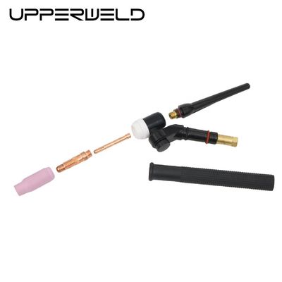 NR17 160AMP Argon TIG Torch Body Ceramic Cup and Water Cooling for Welding Efficiency