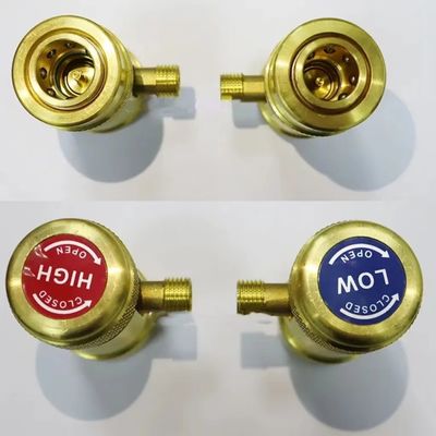 R744 Quick Coupler for Refrigerant Charging in Industrial Refrigeration Equipment
