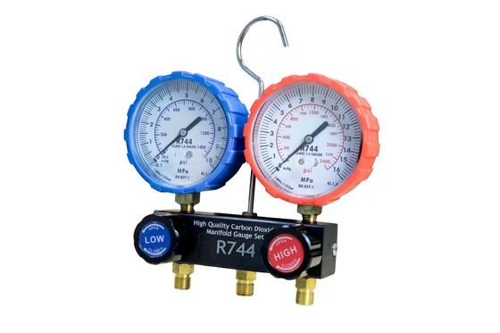 R744 Air Compression Technology Manifold Gauge Set for 744refrigerant Fluoridation