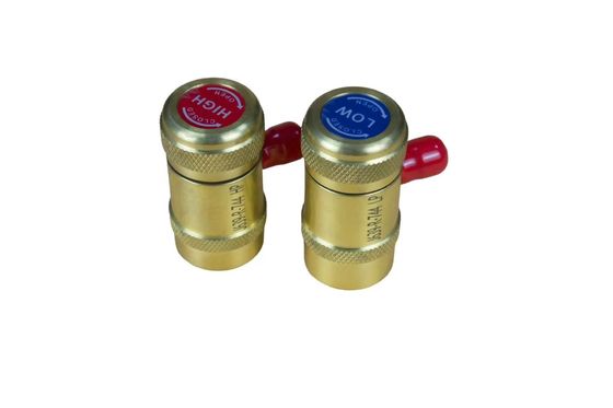 High and Low Joints R744 Quick Couple for Fast Refrigerant Charging Heating Torch