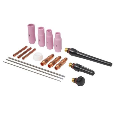 Glass WP17 18 26 10N Ceramic Tig Welding Kit for Tig Welding Consumables Torch