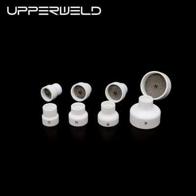 Tig Welding Cups for Welding Torch WP17 18 26 White Ceramic Tig Consumables 0.05kg