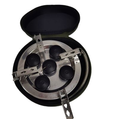 Five Spray Head Stove Mini Portable Folding Camping Gas Stove Burner Outdoor Gas Grills