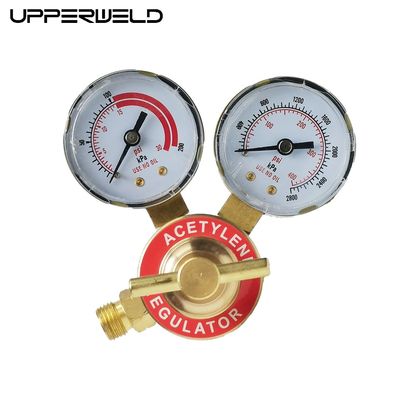 Double-head Pressure Regulator with Brass Bar Body Material and Adjustable Pressure