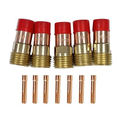 Welding Consumables for TIG Torches 17GL116 Gas Lens 10N23S and 10N25S Wedge Collect