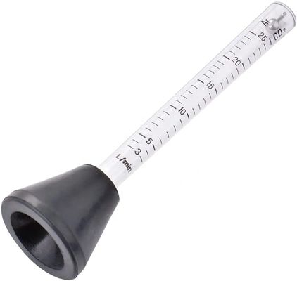 Transparent 25ml Measuring Flowmeter for Mig Tig Welder Welding Suitable gas CO2/Argon
