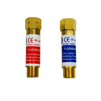 Professional Oxygen Acetylene Flashback Arrestor for Pressure Regulator Fuel Safety