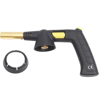 As shown Refillable Gas Heating Blow Torch Butane Flame Gun Welding Gas Torch BBQ Burner