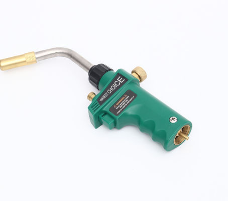 Precise Brazing with Automatic Trigger Start MAPP Torch and High Intensity Propane Flame