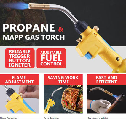 Self-Igniting Soldering and Brazing Torch UPPERWELD UP8600 Gas Trigger-Start Torch