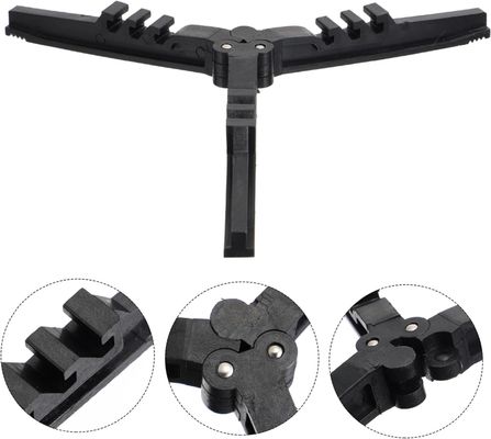 Plastic Gas Tank Base Bracket Camping Folding Canister Stand Backpack Fuel Stabilizer