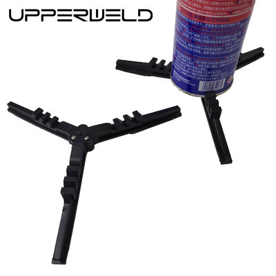 Plastic Gas Tank Base Bracket Camping Folding Canister Stand Backpack Fuel Stabilizer