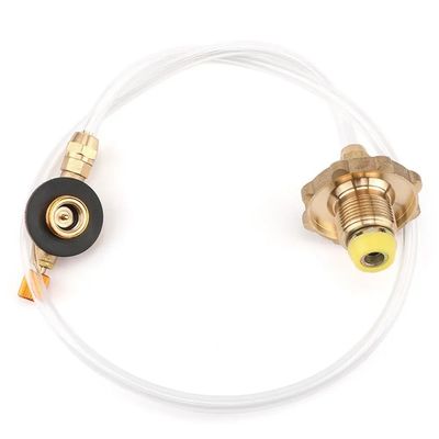 Russia Camping Gas Stove Propane Refill Adapter with Metal Flat Cylinder and in UPPER