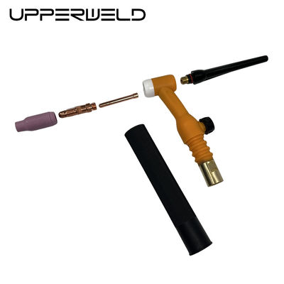 Professional Welding Gas Type Tig Torch Body UPPERWELD WP26FV Orange Torch OEM Support