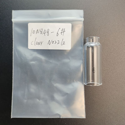 UPPERWELD 10NQ48-6 Clear Glass Nozzle Tig Welding Torch 9.5mm Diameter Tig Accessories