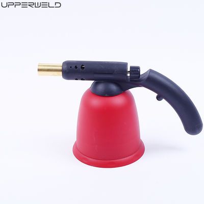 Adjustable Flame Size Gas Hand Torch for BBQ Welding ABS Metal Type and 97.1g Weight