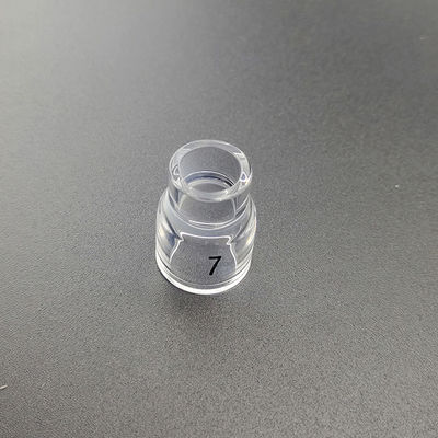 ODM Supported UPPERWELD 13NQ11-7 Clear Glass Nozzle Tig Accessories for Welding Torch